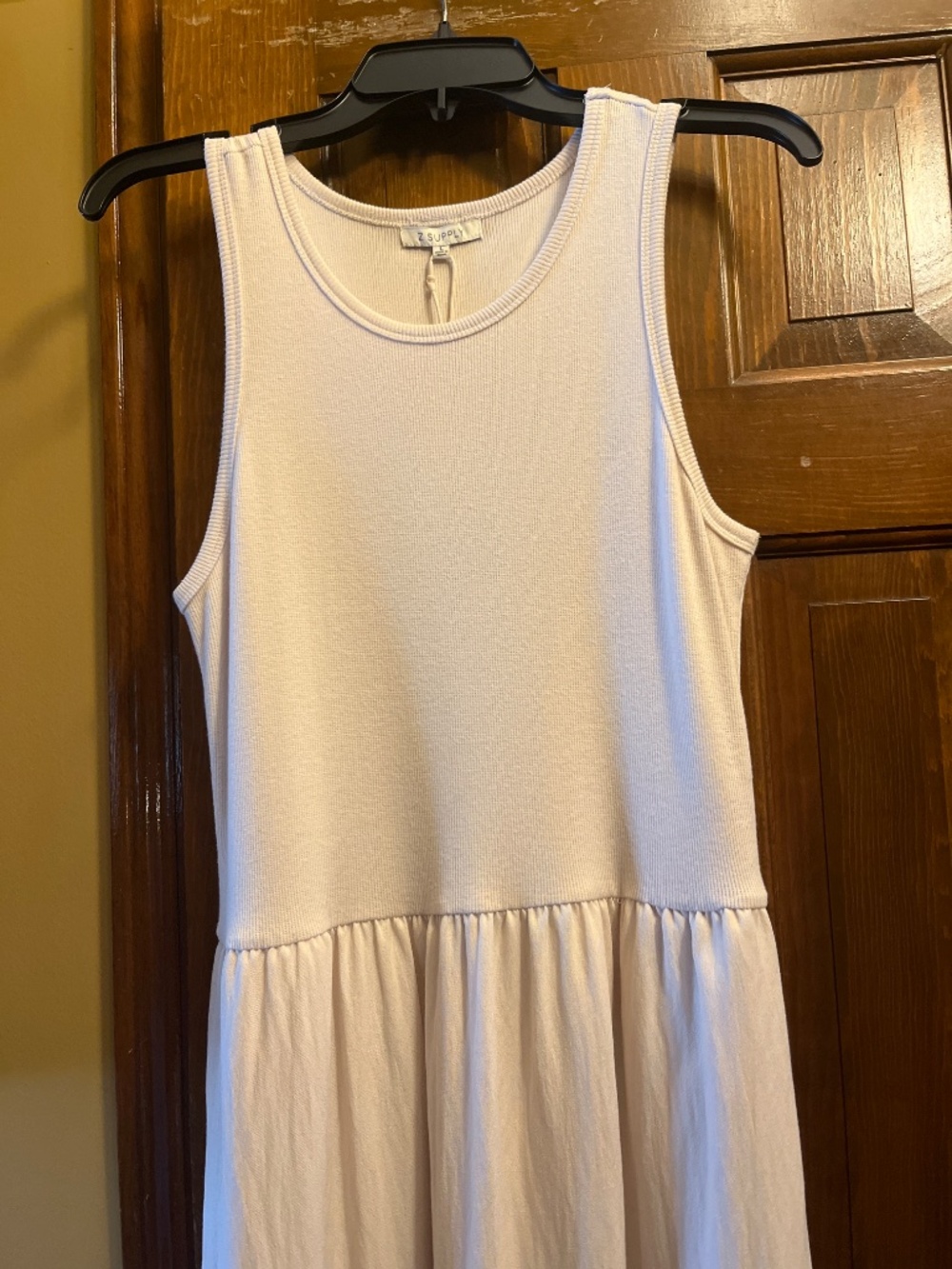 NWT Z Supply Boutique Sleeveless T-Shirt Top Maxi Dress. Sz. Lg. - Picture 4 of 9